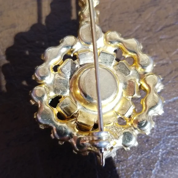 Vintage Rare Fantastic Juliana D&E Pink, Purple, AB Rhinestone Banjo Pin Brooch - Picture 12 of 14